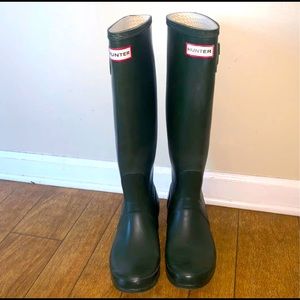 Tall Hunter Boots. Size 8